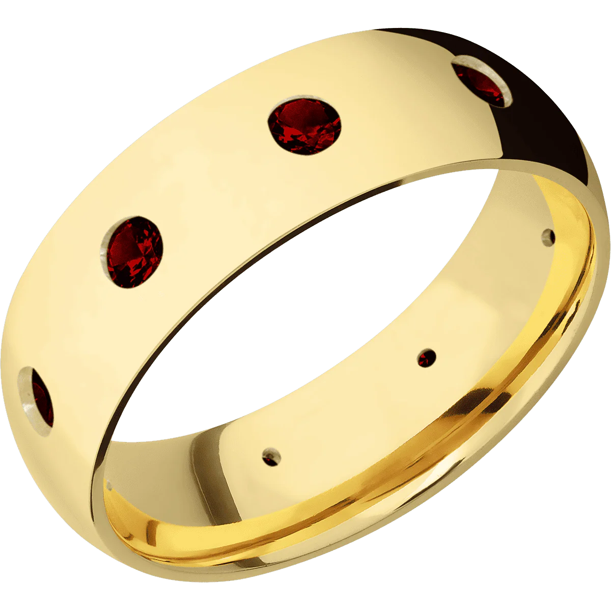 18K Yellow Gold + Polish Finish - Image 2