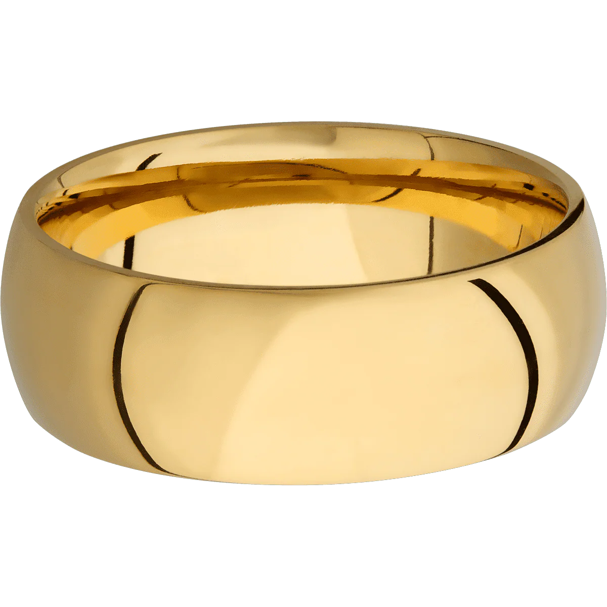 18K Yellow Gold + Polish Finish - Image 3