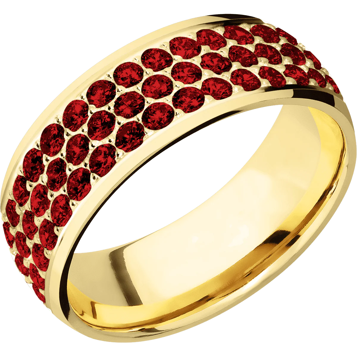 18K Yellow Gold + Polish Finish - Image 2