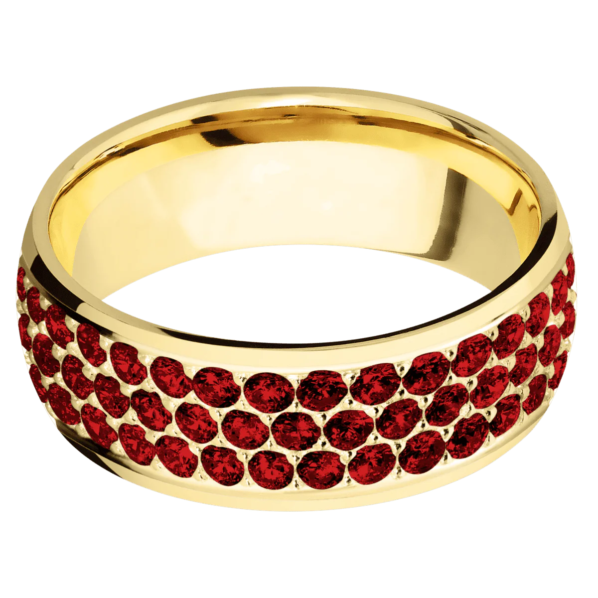 18K Yellow Gold + Polish Finish - Image 3