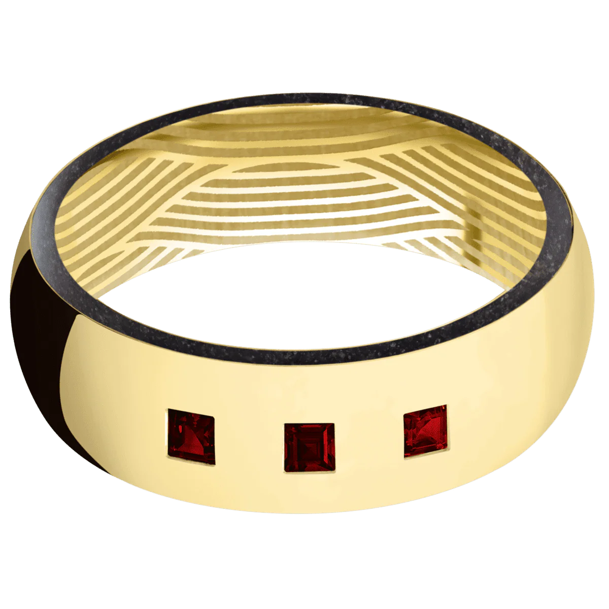 18K Yellow Gold + Polish Finish - Image 3