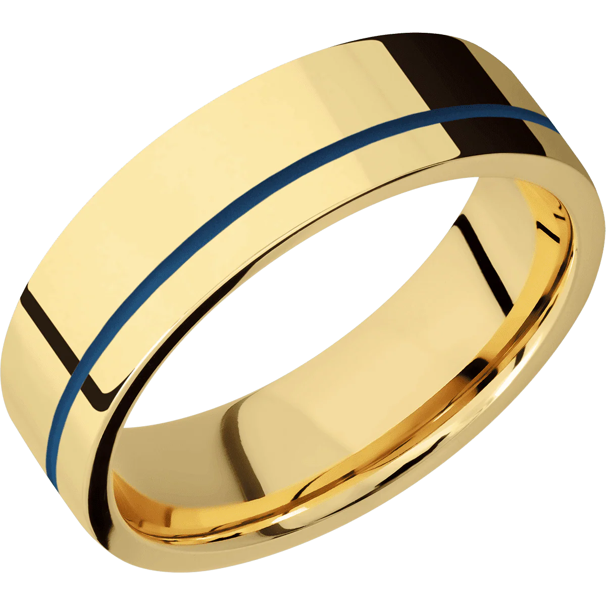 18K Yellow Gold + Polish , Polish Finish - Image 2