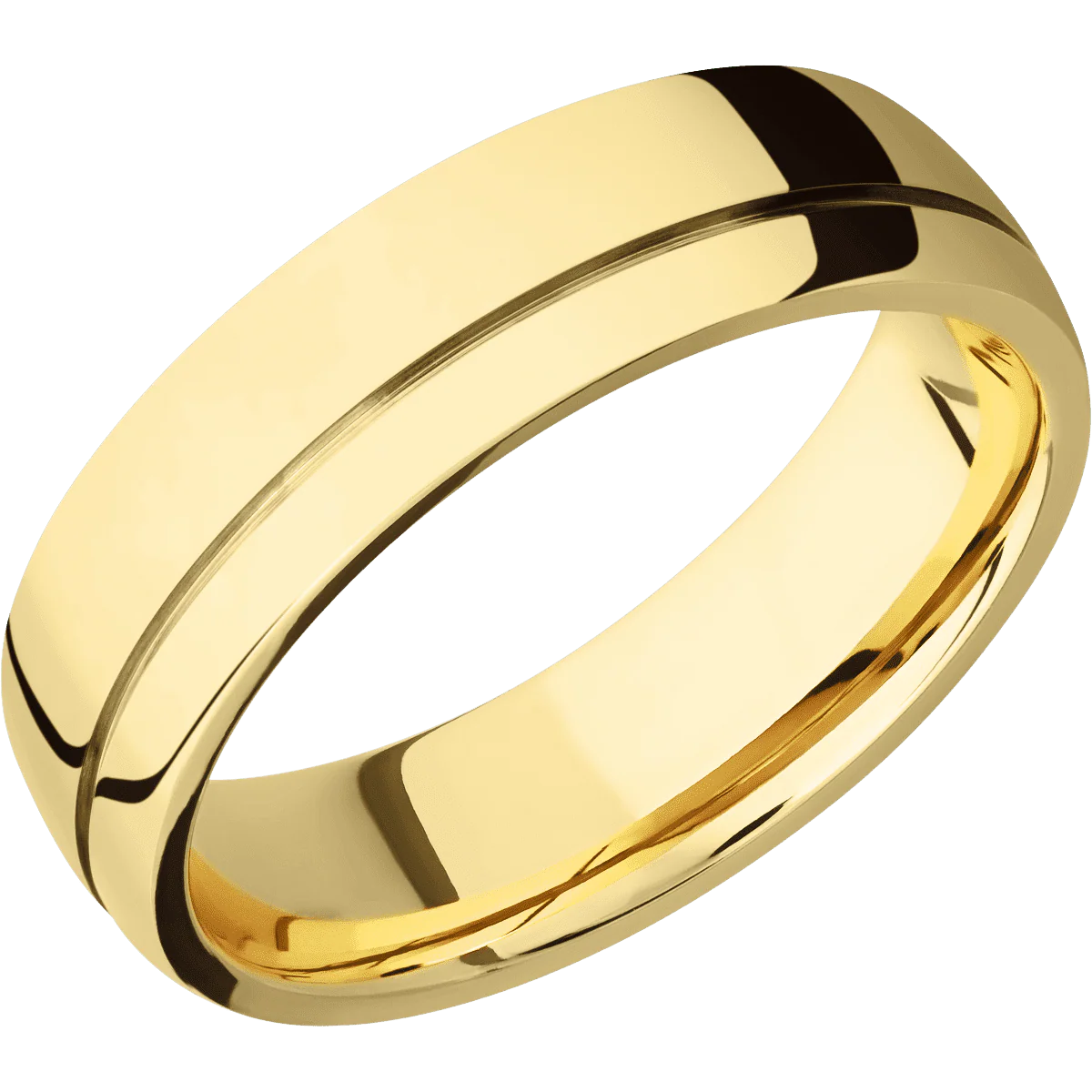 18K Yellow Gold + Polish , Polish Finish - Image 2