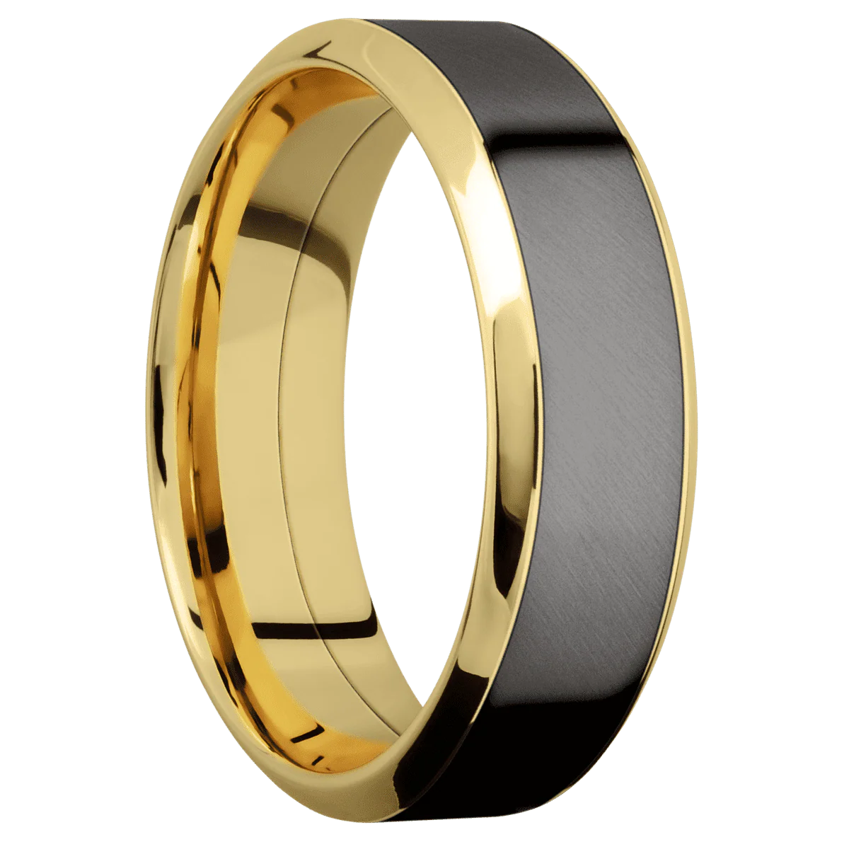 18K Yellow Gold + Polish , Polish Finish