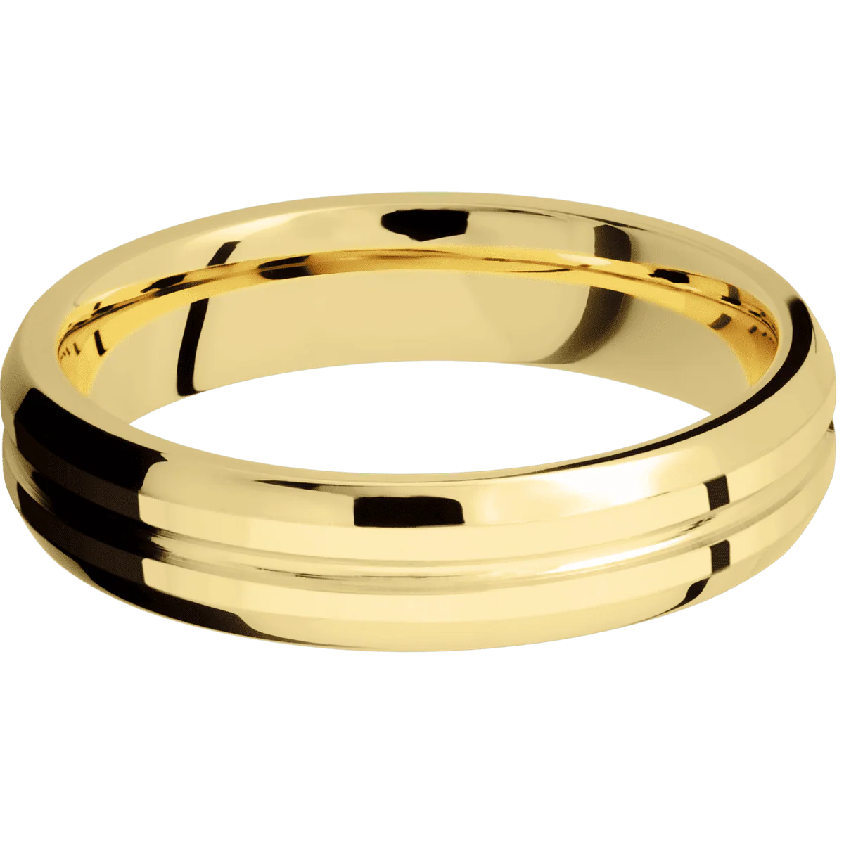 18K Yellow Gold + Polish , Polish Finish - Image 3