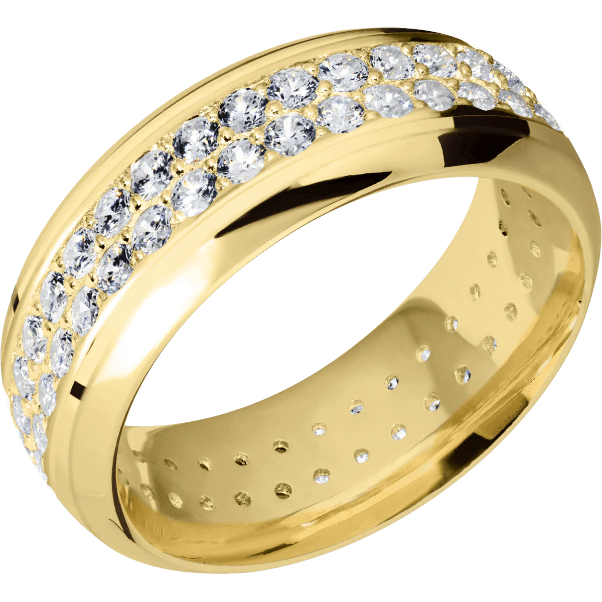 18K Yellow Gold + Polish , Polish Finish - Image 2