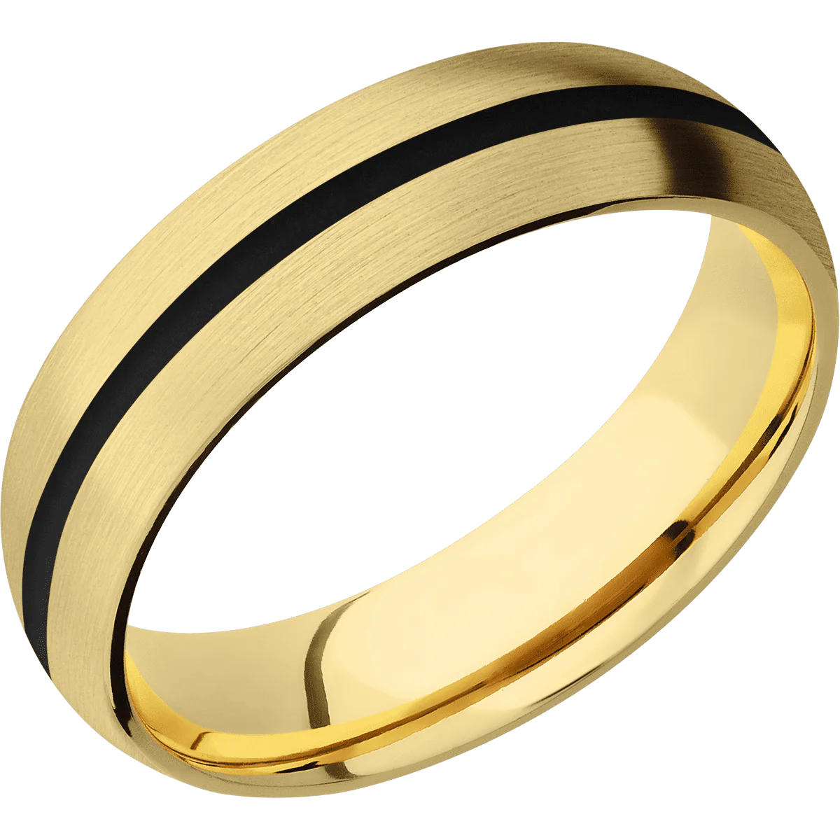 18K Yellow Gold + Satin Finish - Image 2