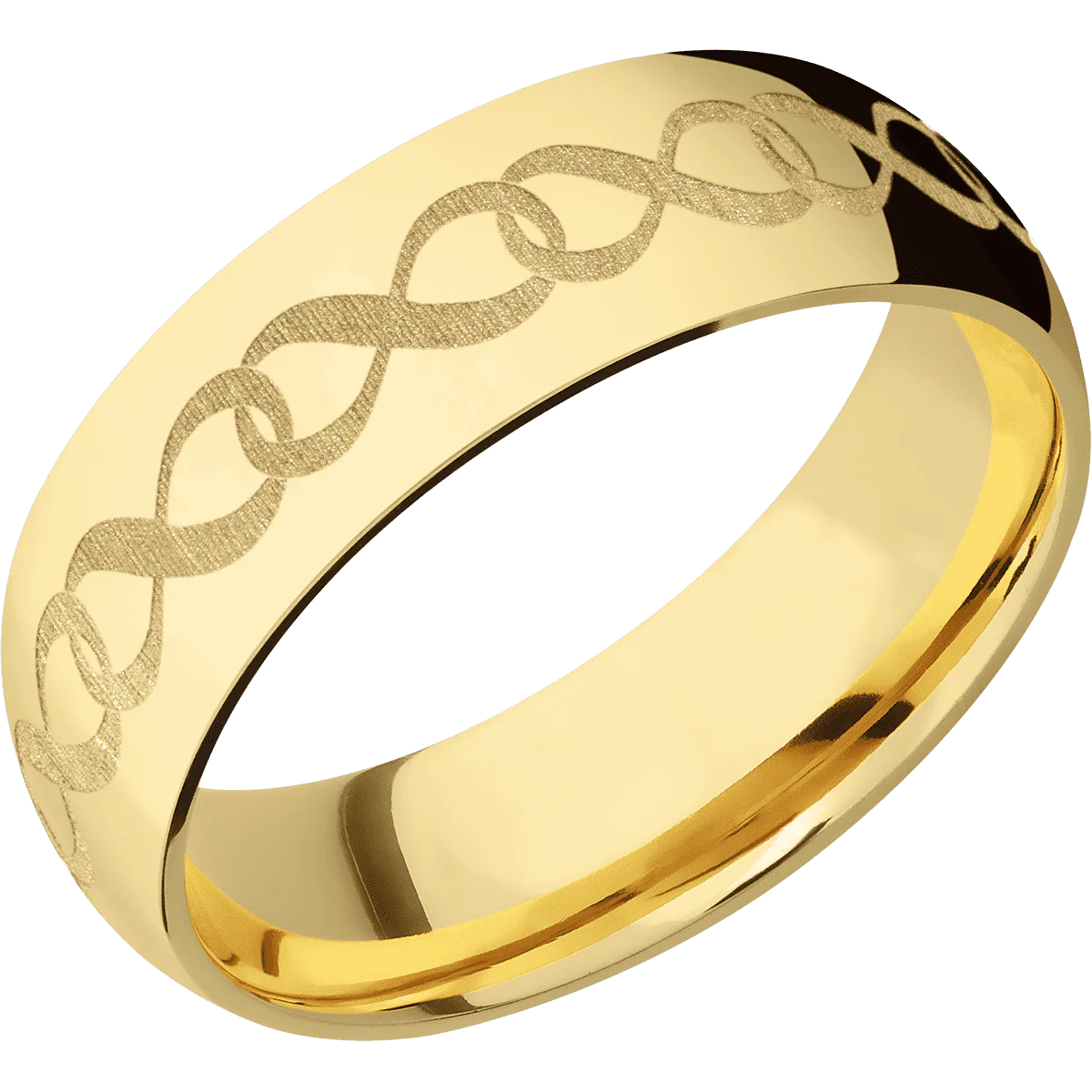 22K Yellow Gold + Polish Finish - Image 2