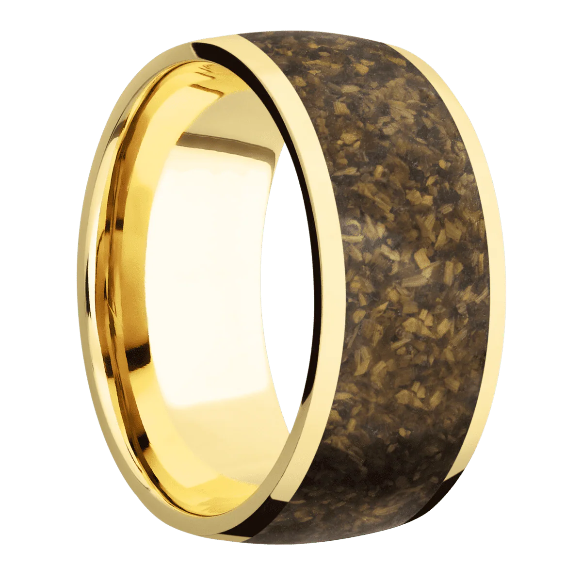 22K Yellow Gold + Polish Finish