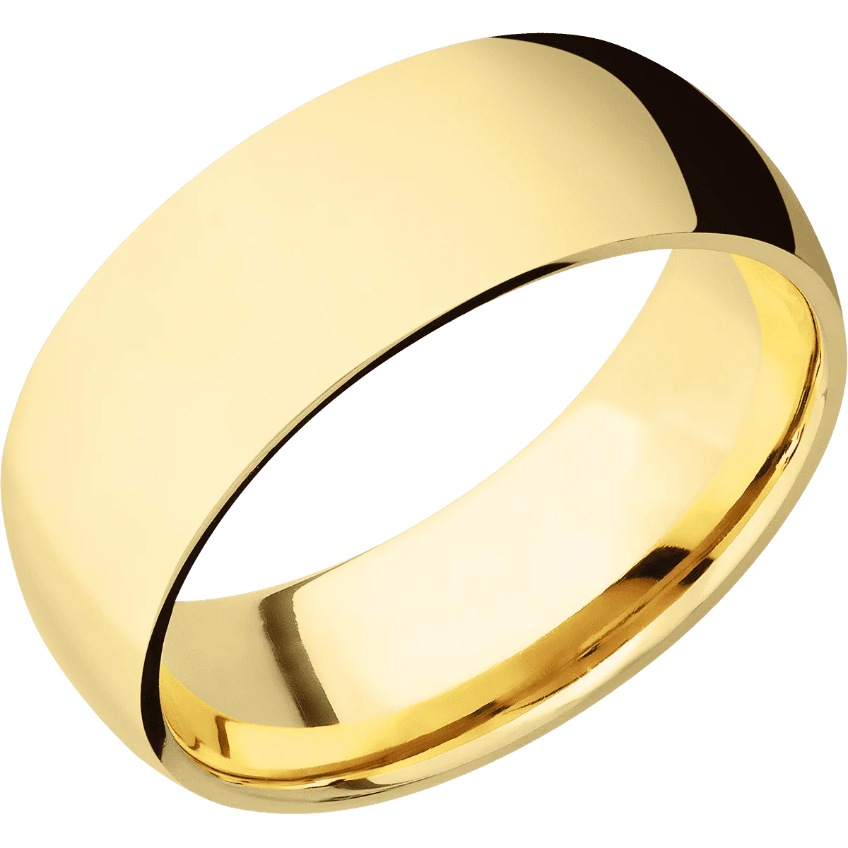 22K Yellow Gold + Polish Finish - Image 2