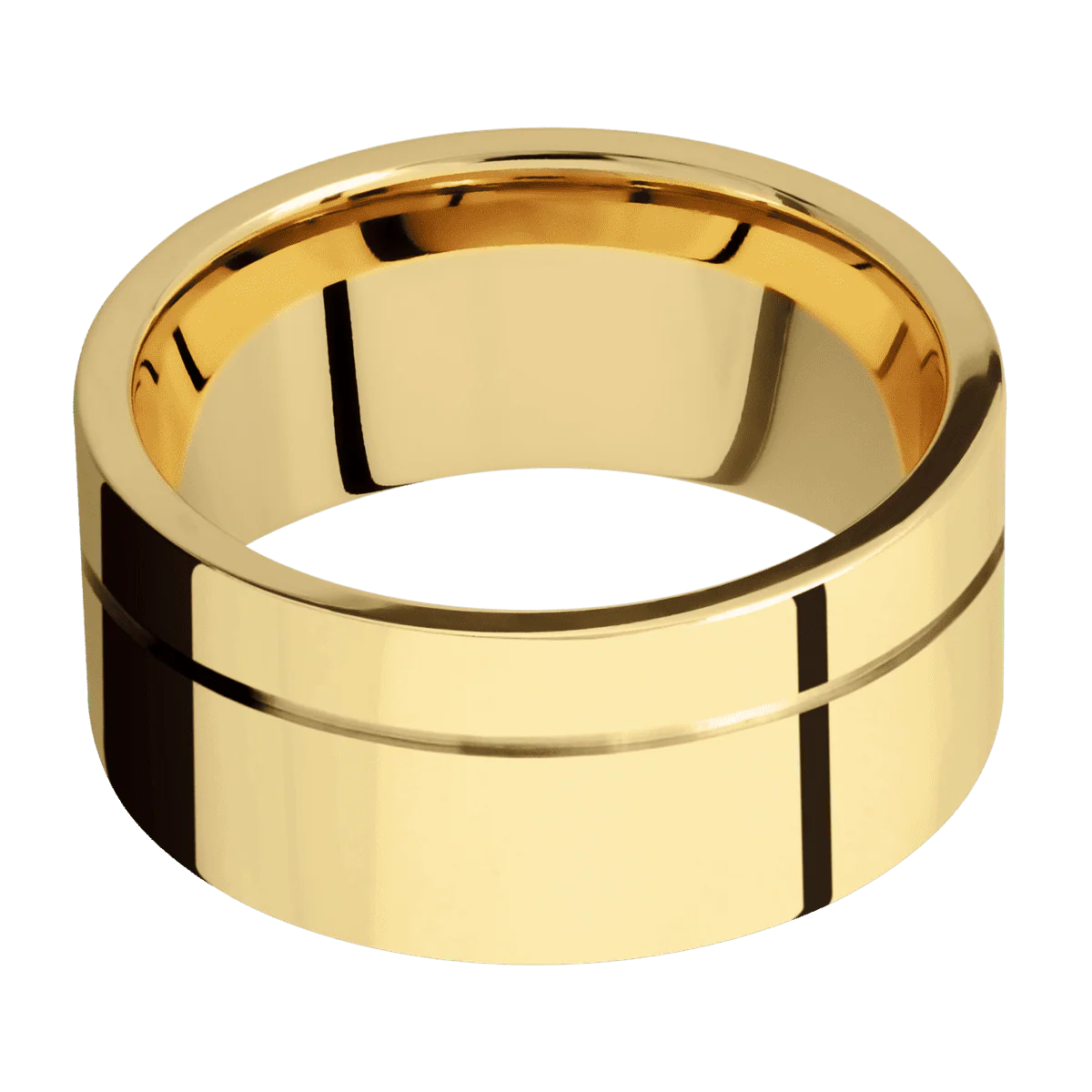 22K Yellow Gold + Polish , Polish Finish - Image 3