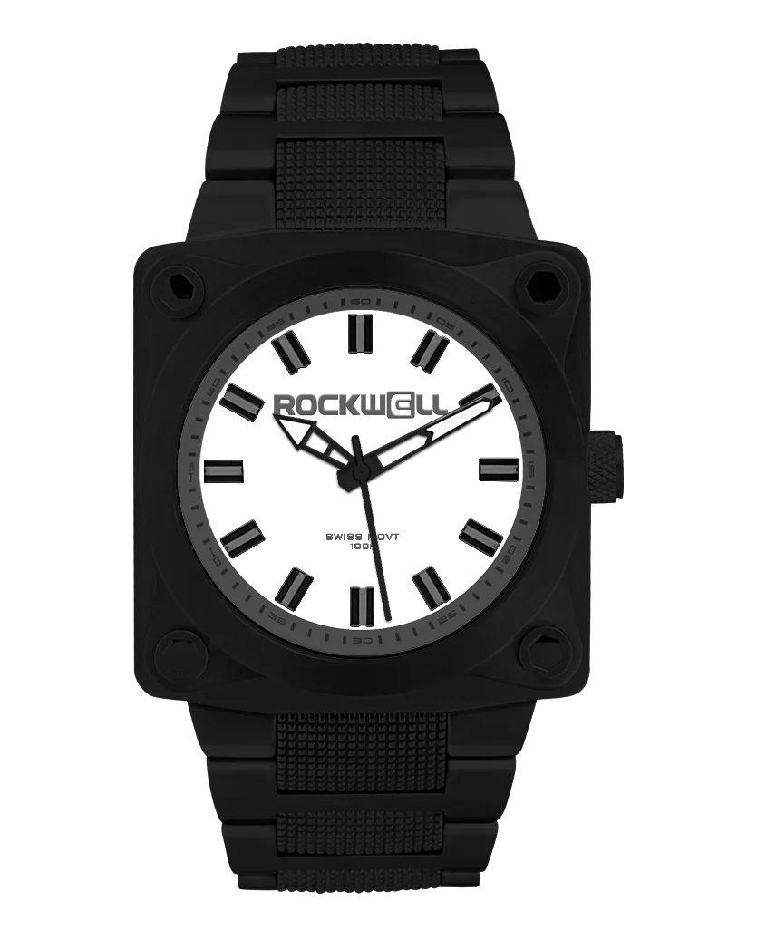747 (Black/White) Watch