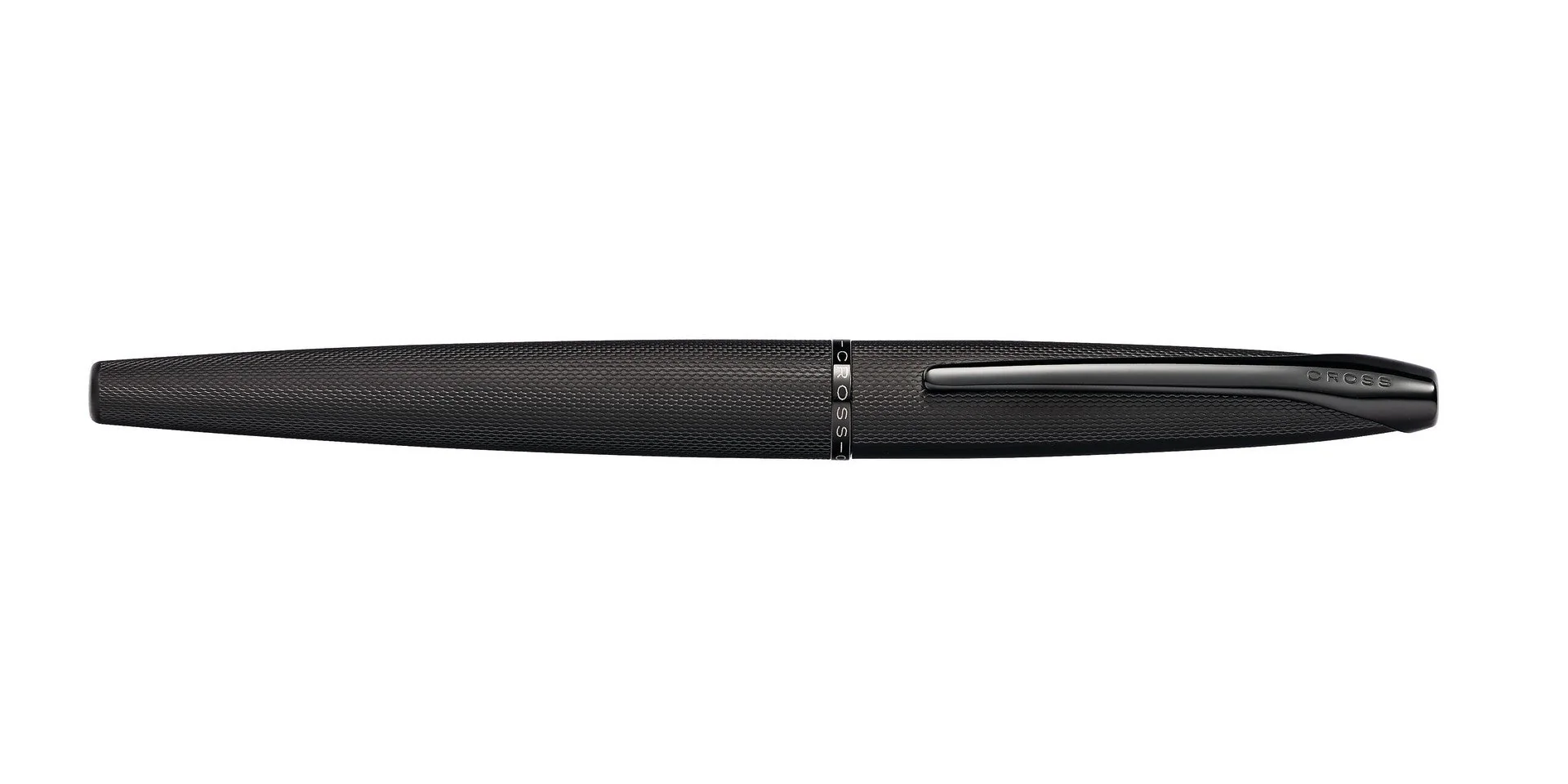 ATX® Brushed Black Stainless Steel Medium Nib Fountain Pen - Image 6