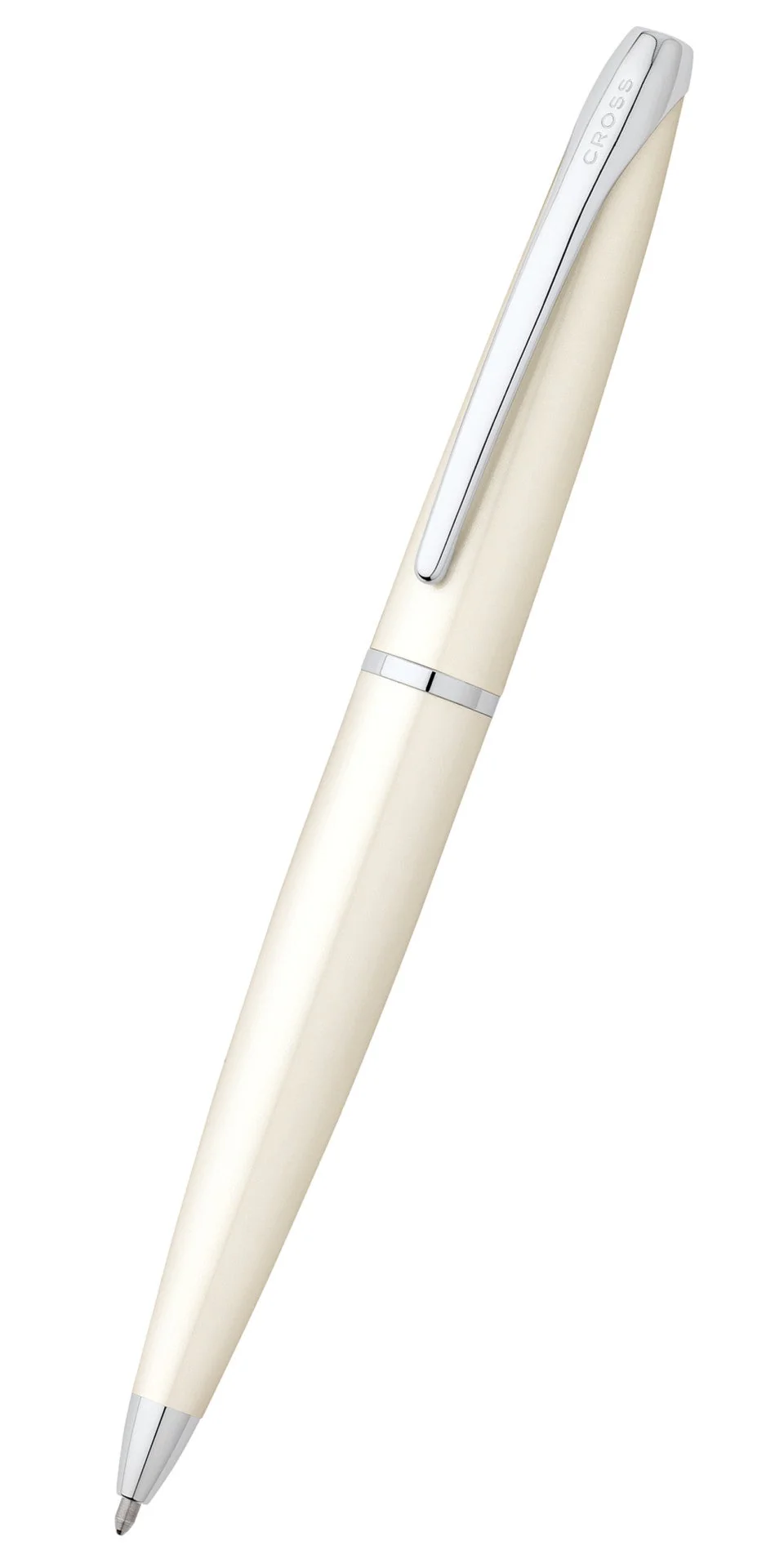 ATX® Pearlescent White Lacquer Ballpoint Pen