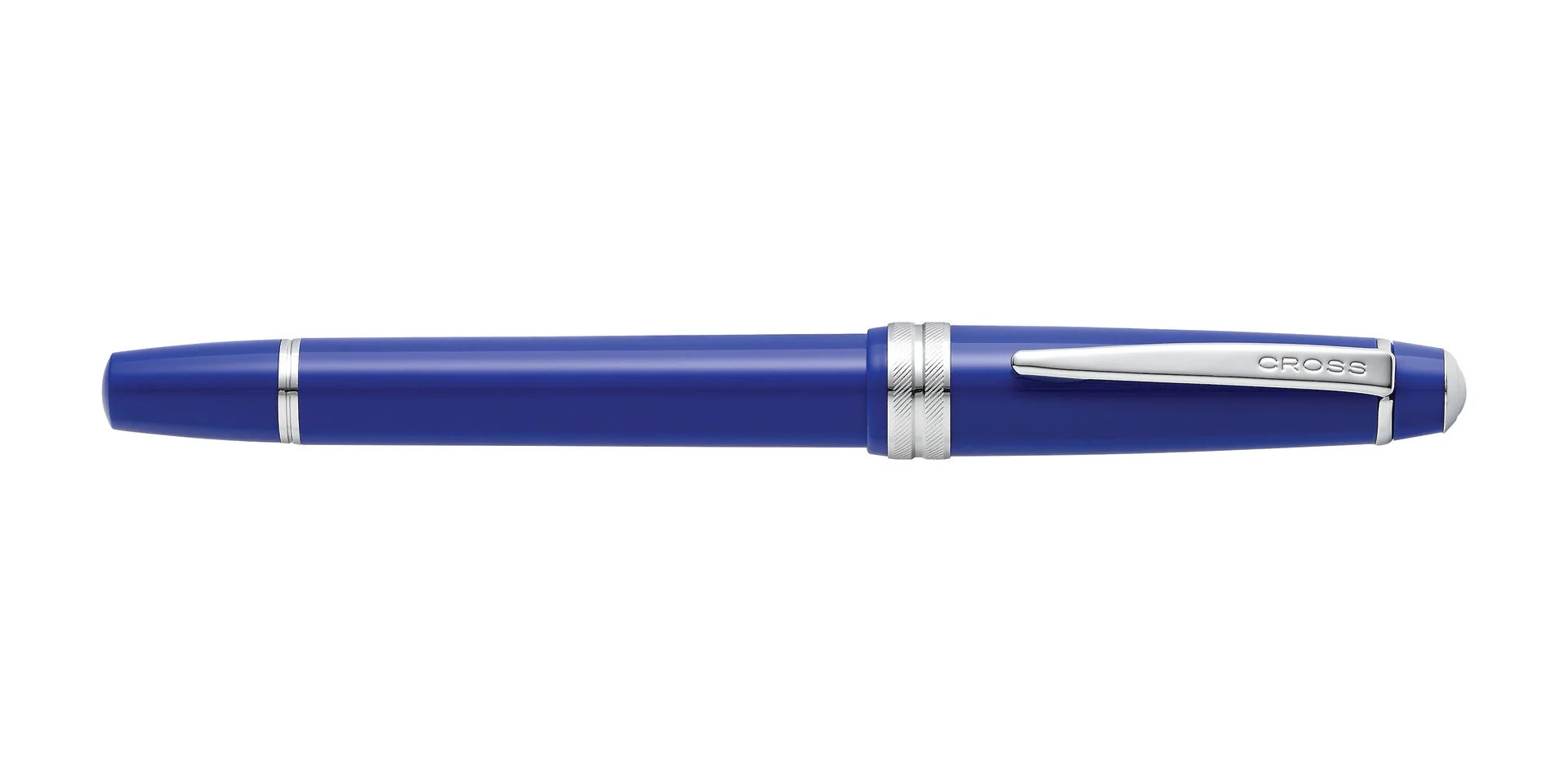 Bailey Light™ Polished Blue Resin Fine Nib Fountain Pen - Image 5