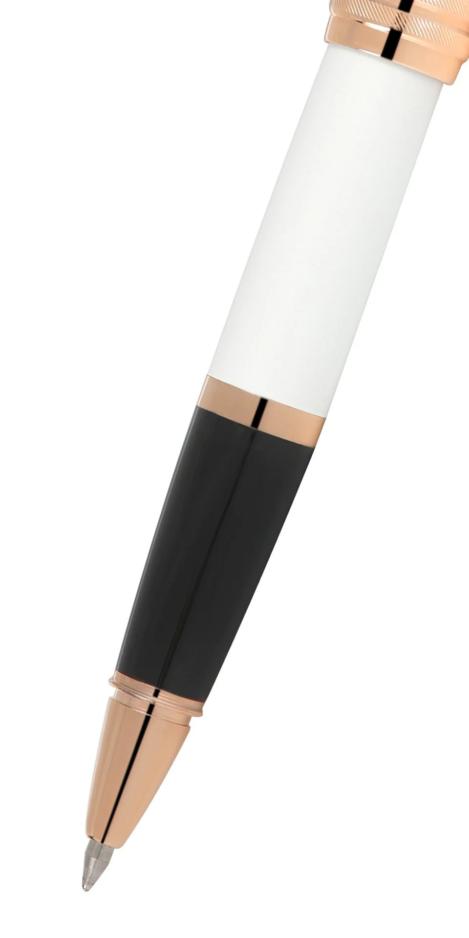 Bailey™ Pearlescent White Lacquer Rollerball Pen - Image 2