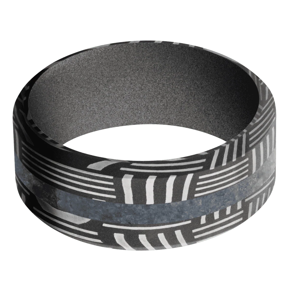 Basketweave + Acid Finish + Gun Metal Grey - Image 3