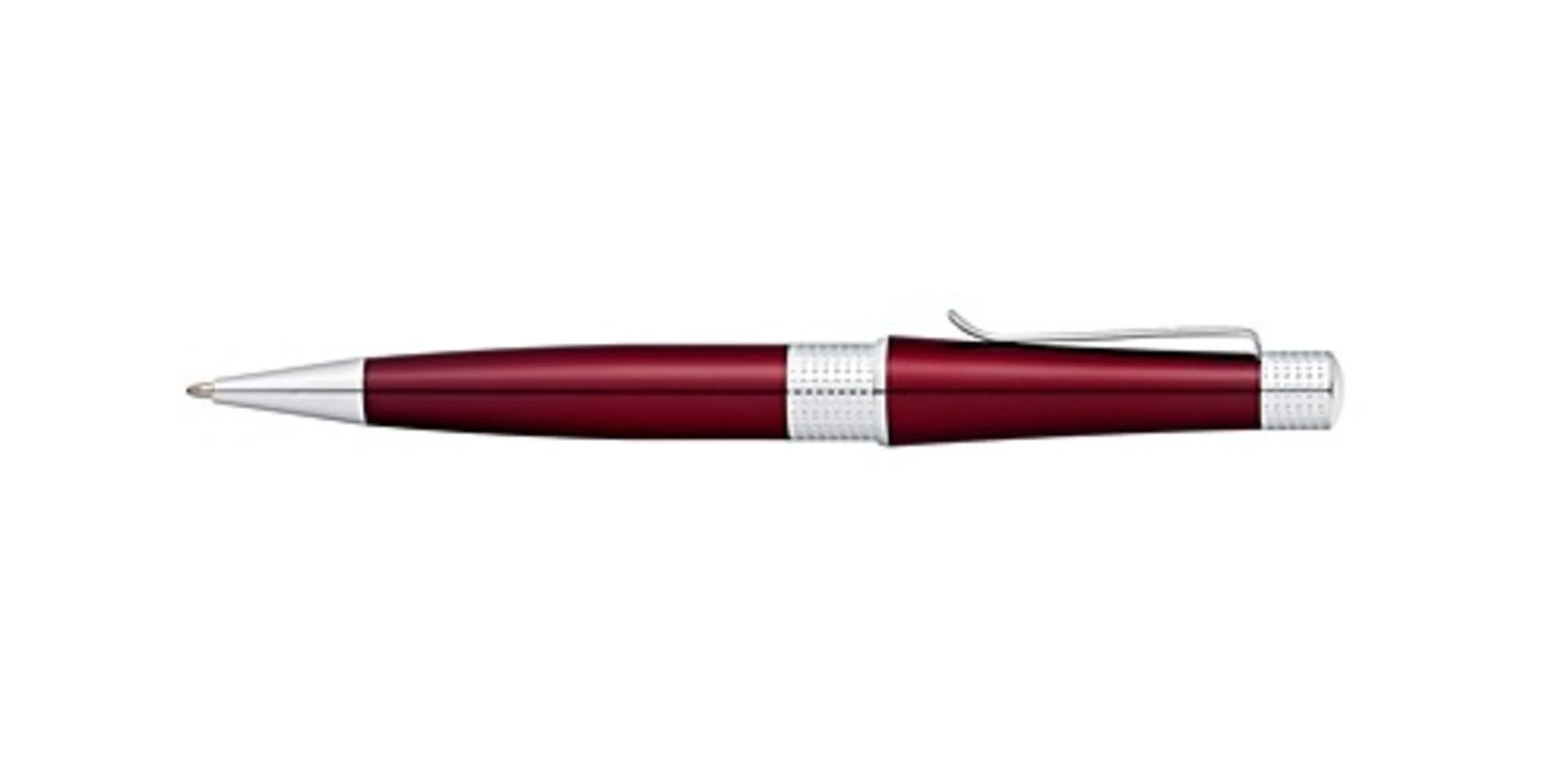 Beverly Red Lacquer Ballpoint Pen - Image 3