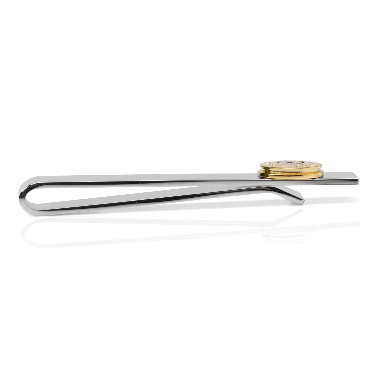 Bullet Silver Tie Bar - Image 4