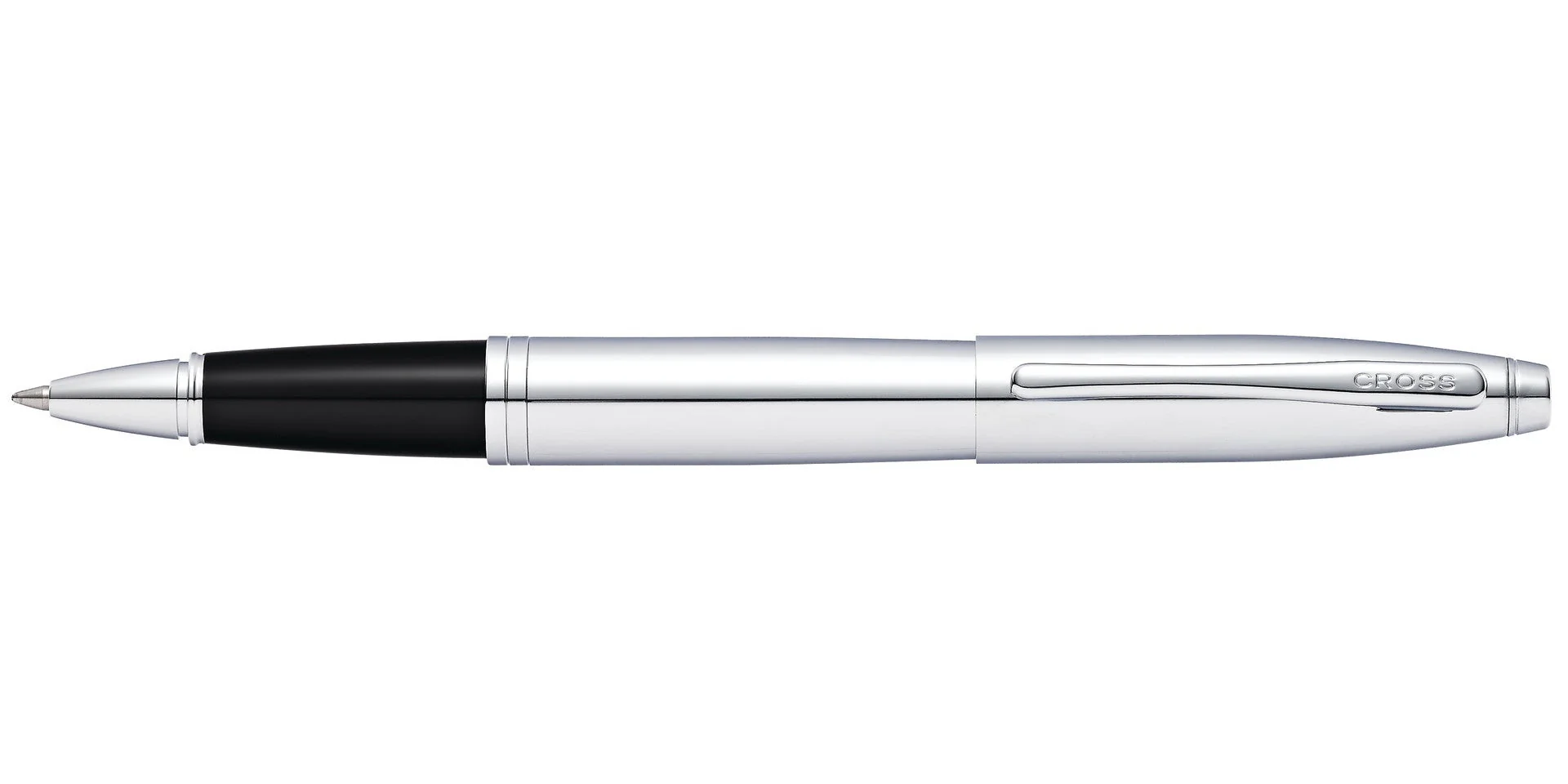 Calais™ Polished Chrome Rollerball Pen - Image 3