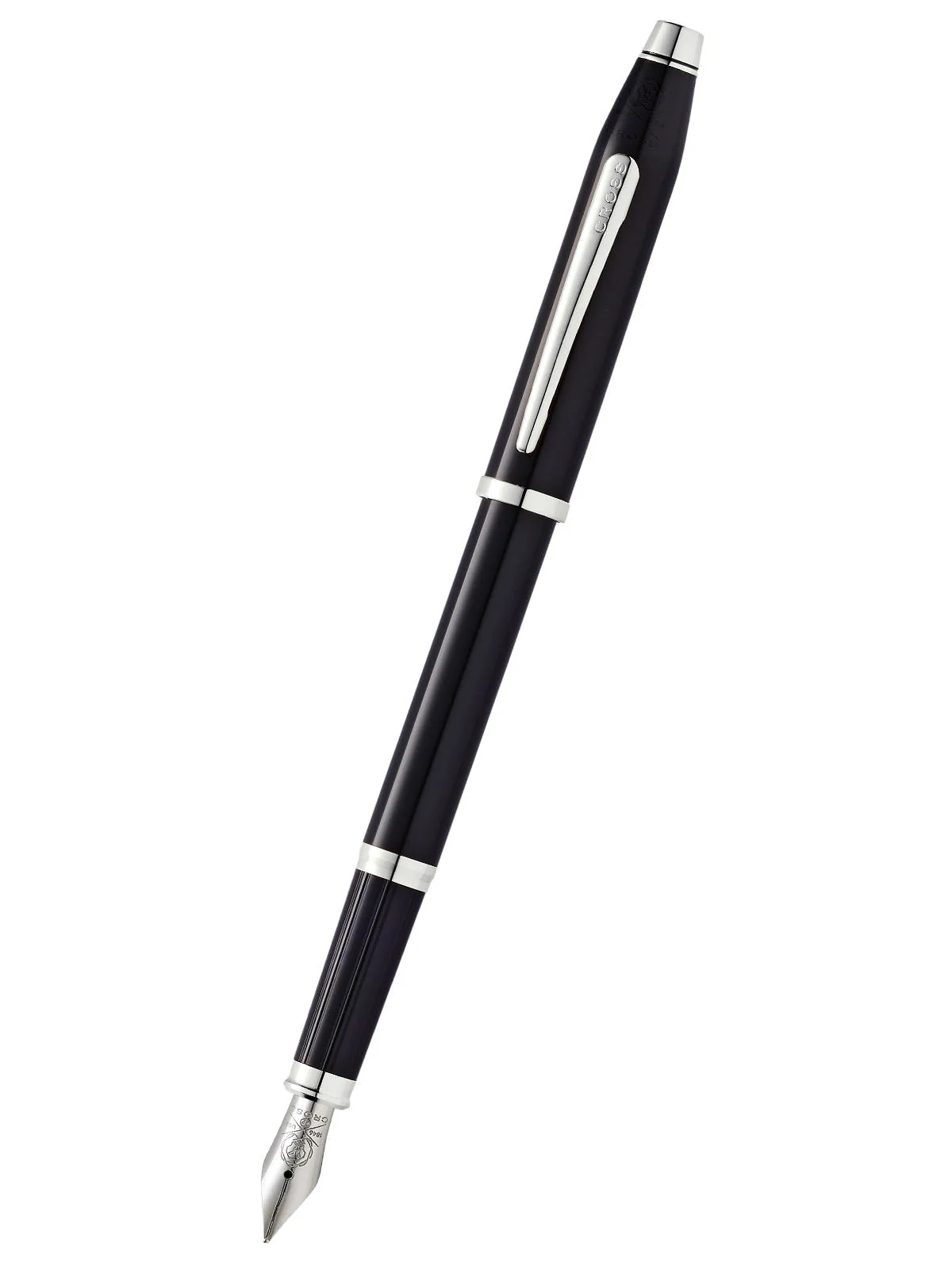 Century® II Black Lacquer Medium Nib Fountain Pen