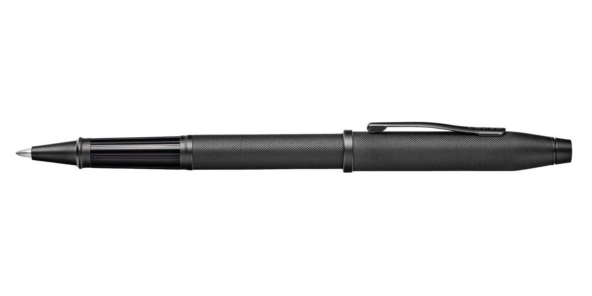 Century® II Black PVD Micro-knurl Rollerball Pen - Image 4