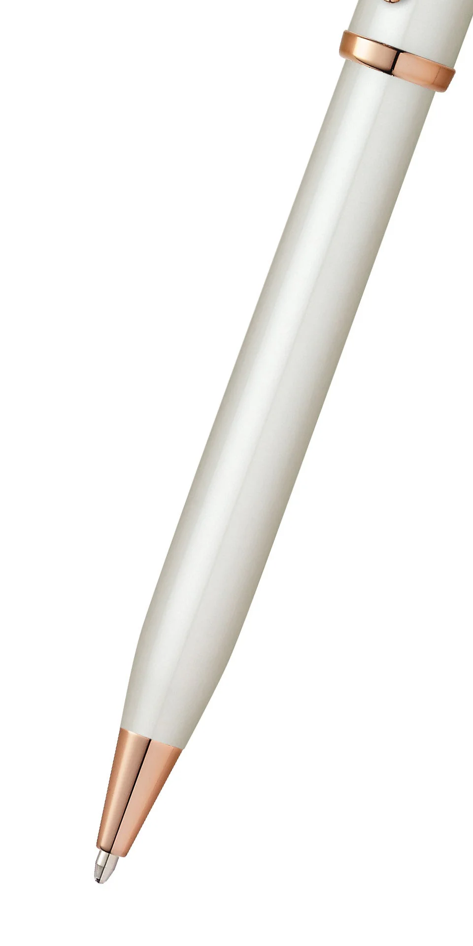 Century® II Pearlescent White Lacquer Ballpoint Pen - Image 2