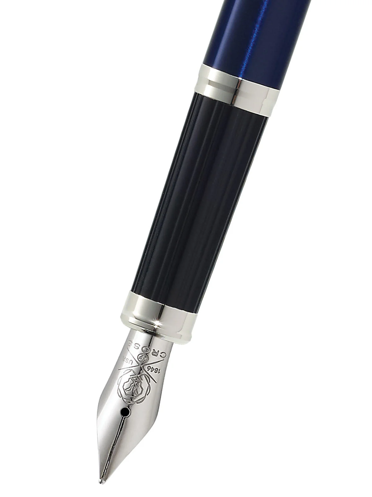 Century® II Translucent Blue Lacquer Medium Nib Fountain Pen - Image 2