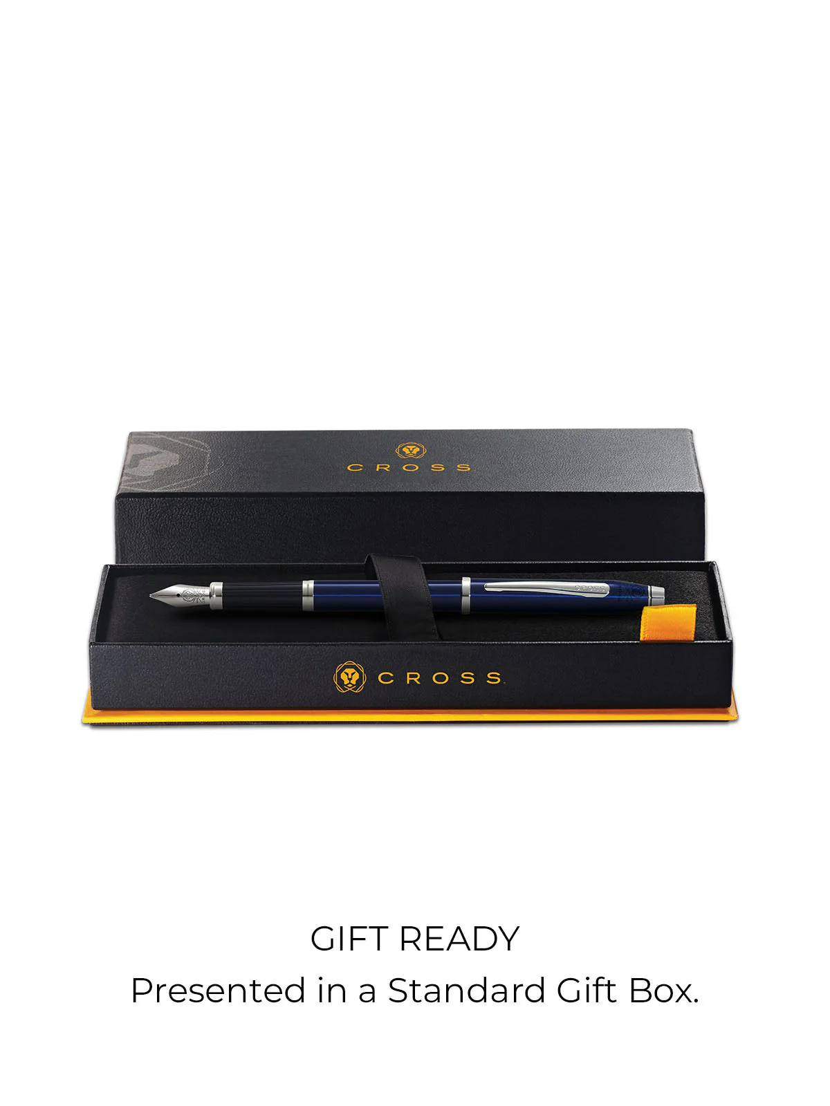 Century® II Translucent Blue Lacquer Medium Nib Fountain Pen - Image 3