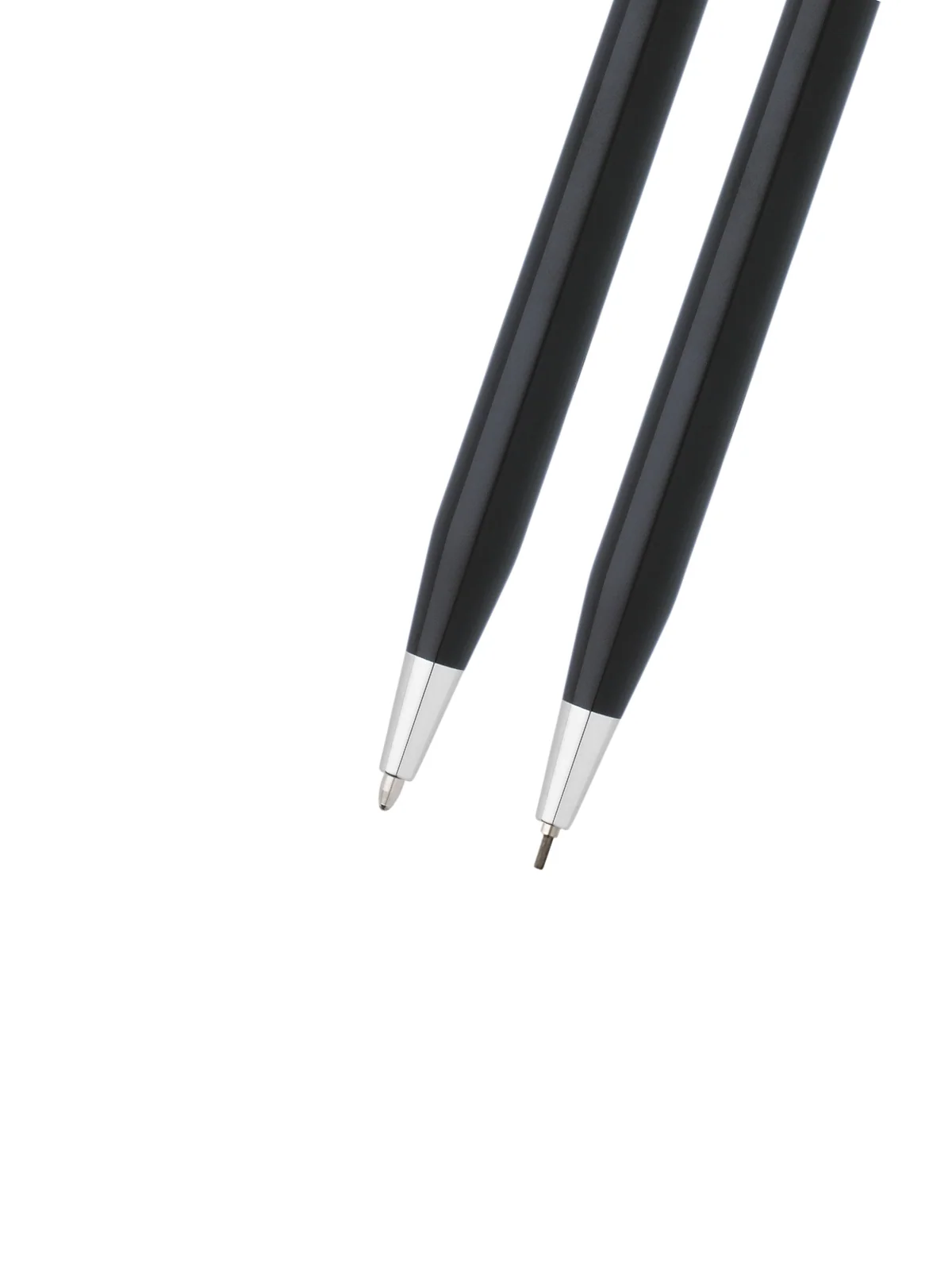 Classic Century® Black Lacquer Pen and Pencil Set - Image 2