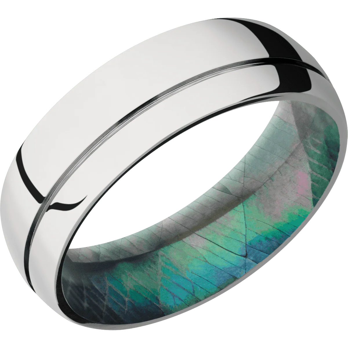 Cobalt Chrome + Polish , Polish Finish + Black Mother of Pearl - Image 2