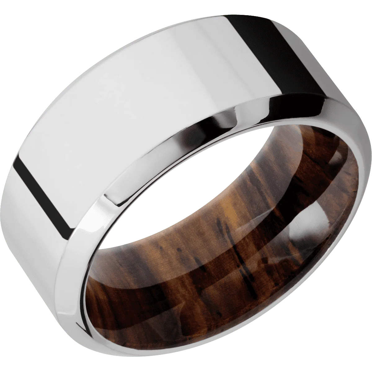 Cobalt Chrome + Polish , Polish Finish + Cocobolo - Image 2