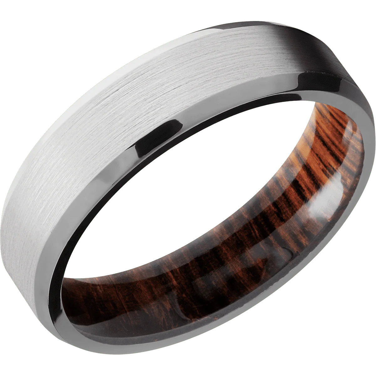 Cobalt Chrome + Satin , Polish Finish + Cocobolo - Image 2