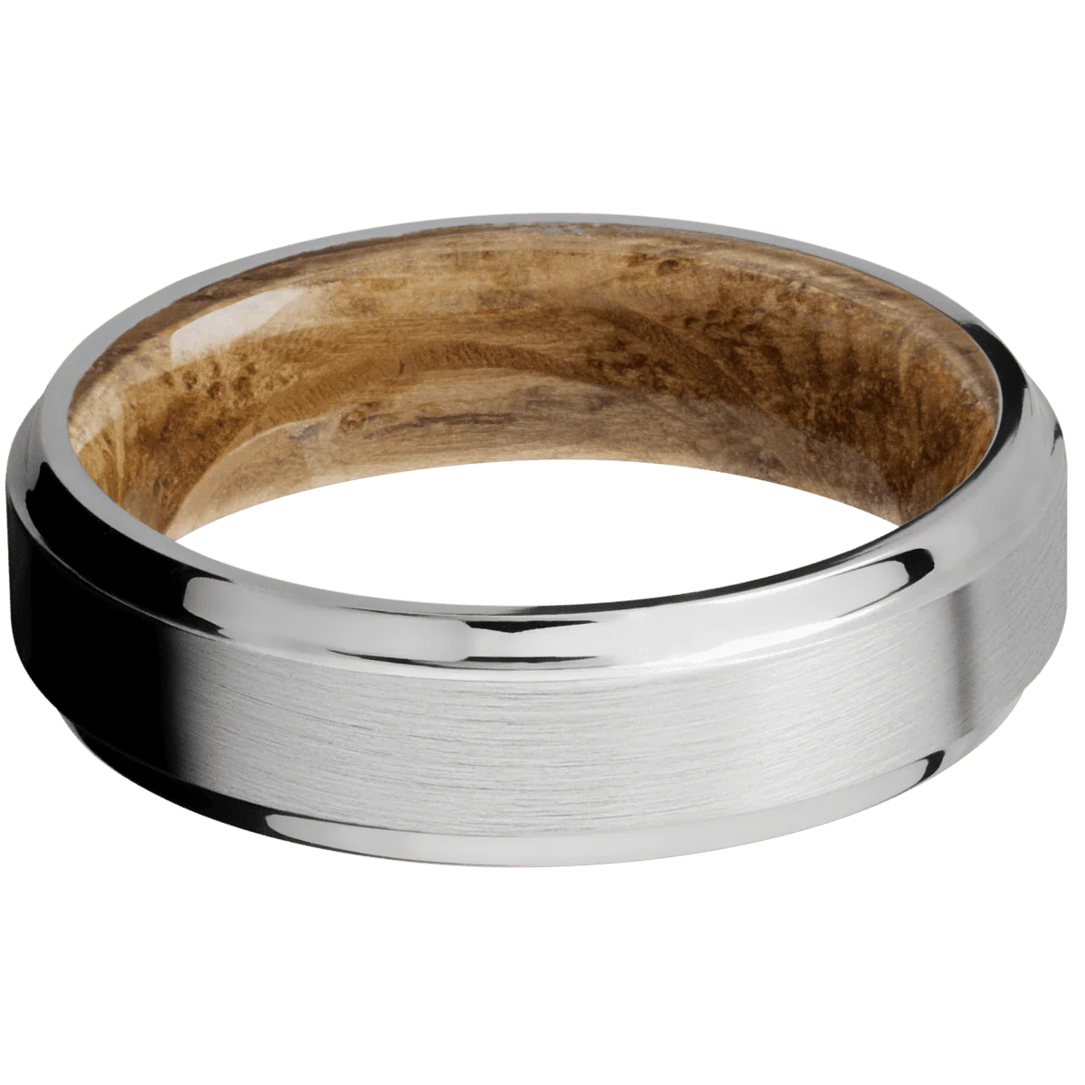 Cobalt Chrome + Satin , Polish Finish + Whiskey Barrel - Image 3