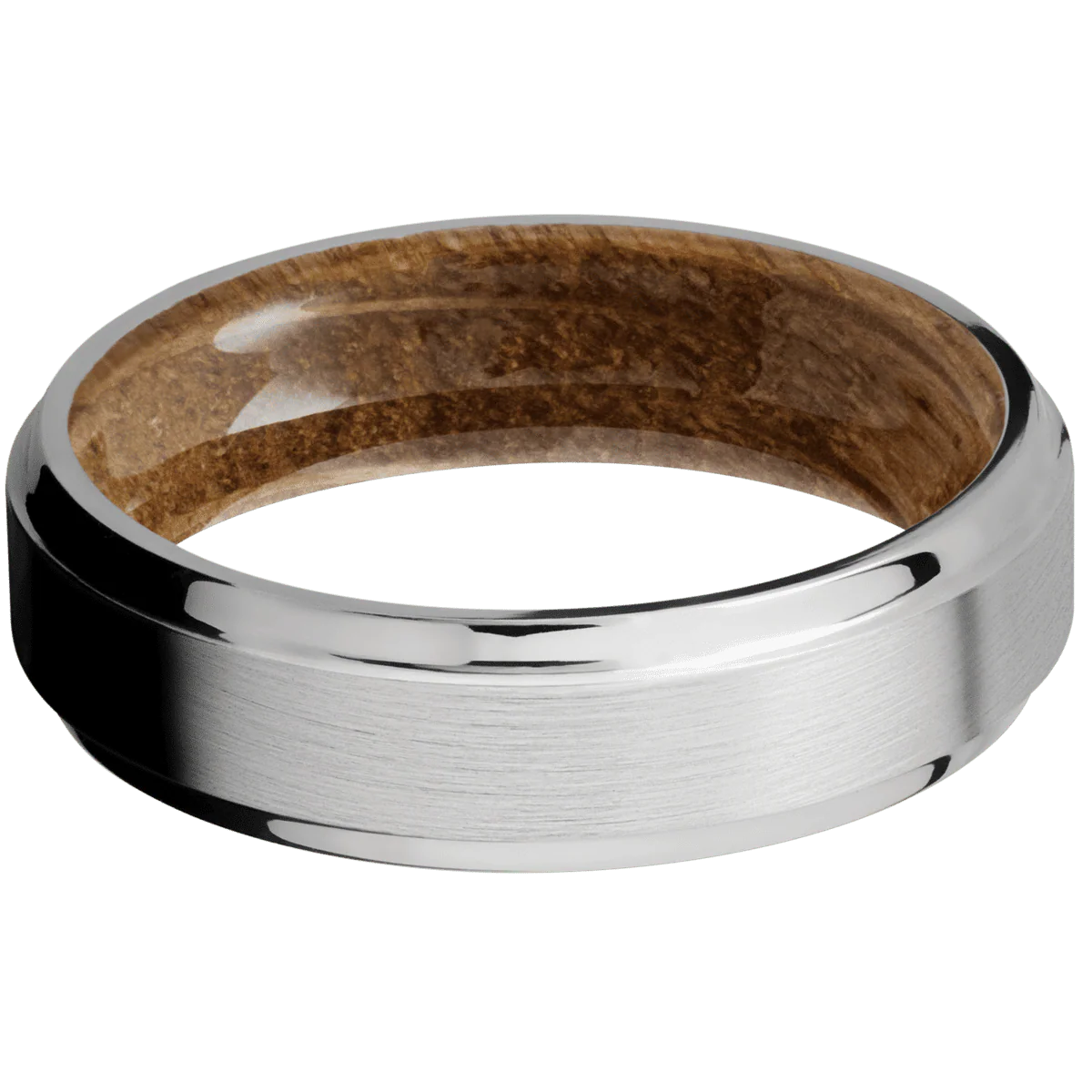 Cobalt Chrome + Satin , Polish Finish + Whiskey Barrel - Image 3