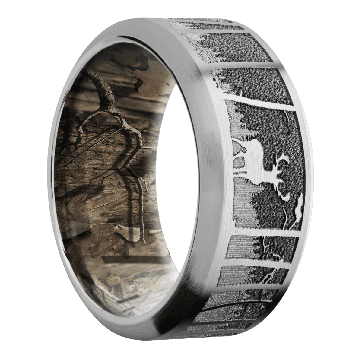 Cobalt Chrome + Satin , Satin Finish + MossyOak Break Up Infinity
