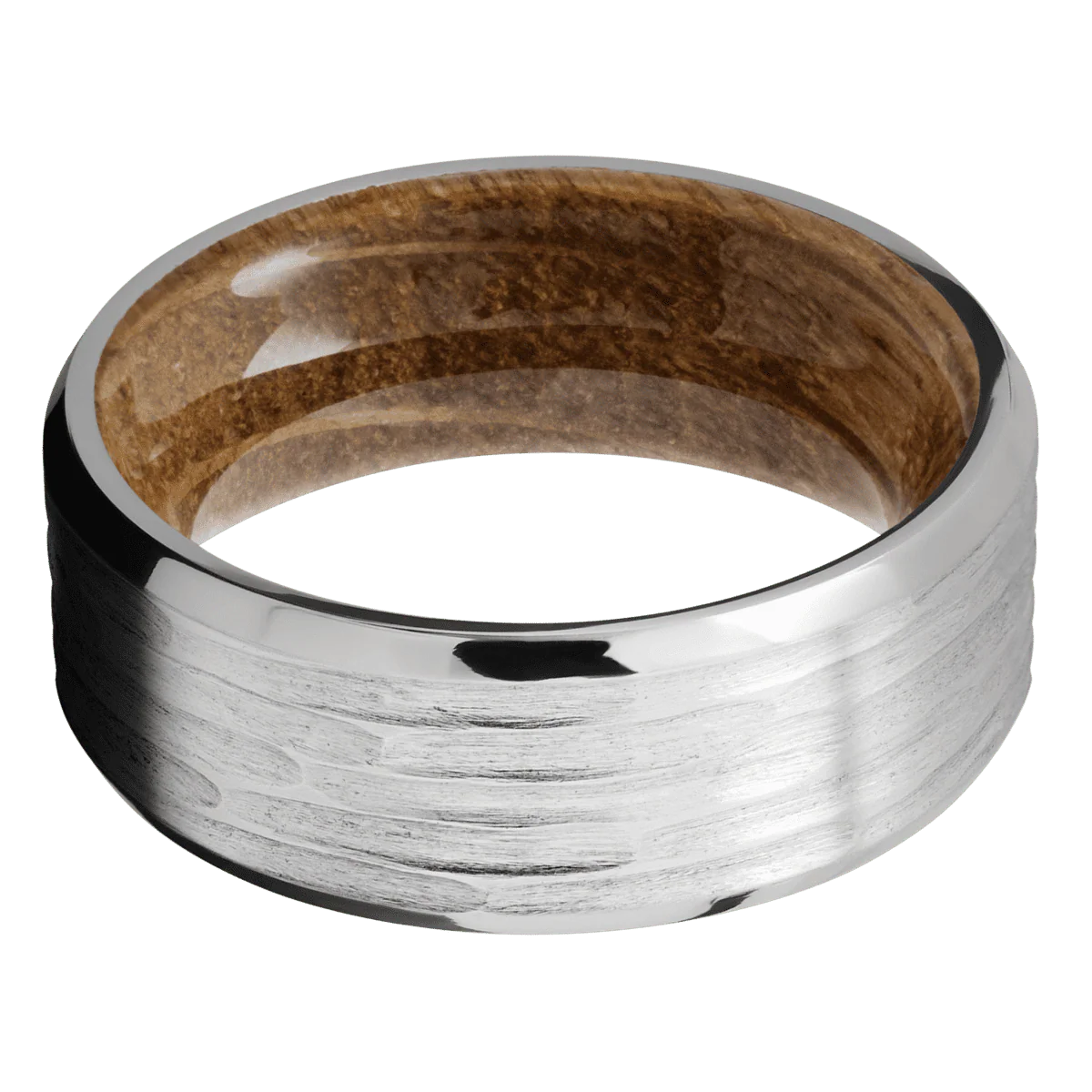 Cobalt Chrome + Treebarkh , Polish Finish + Whiskey Barrel - Image 3