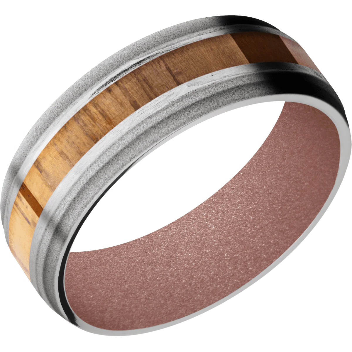 Cobalt Chrome + Treebarkh , Sand Finish + Rose Gold - Image 2