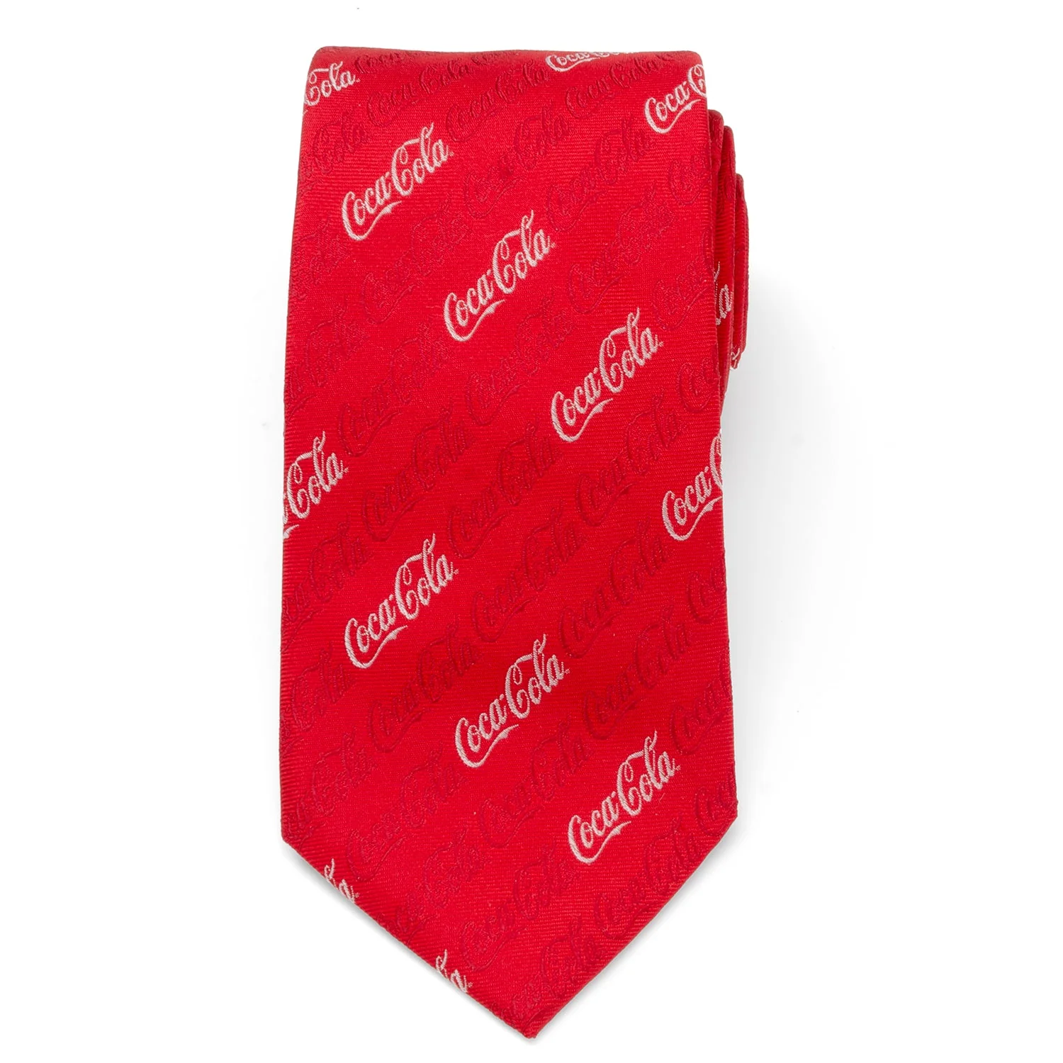 Coca-Cola Logo Red Men's Tie - Image 3