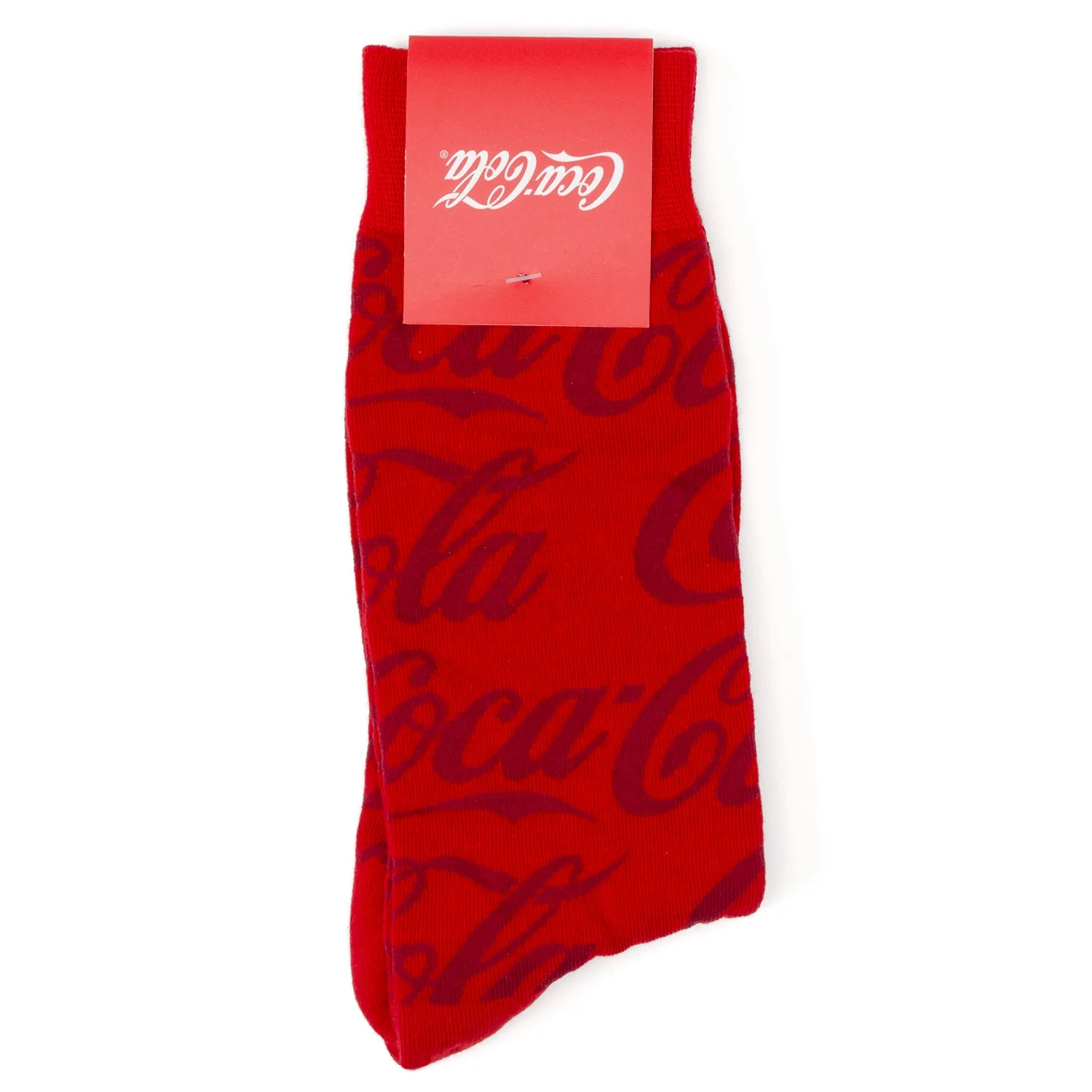Coca-Cola Red Logo Dress Socks - Image 5