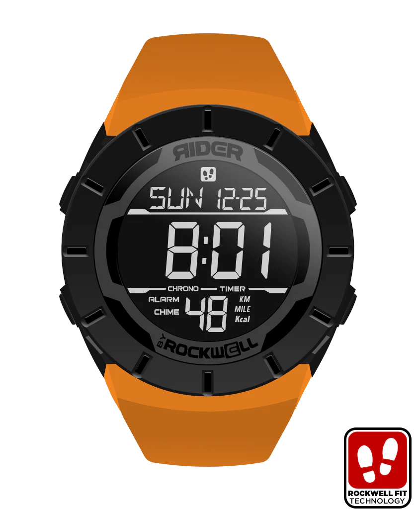 Coliseum Fit™ Mix Up Edition (Black/Orange) Watch