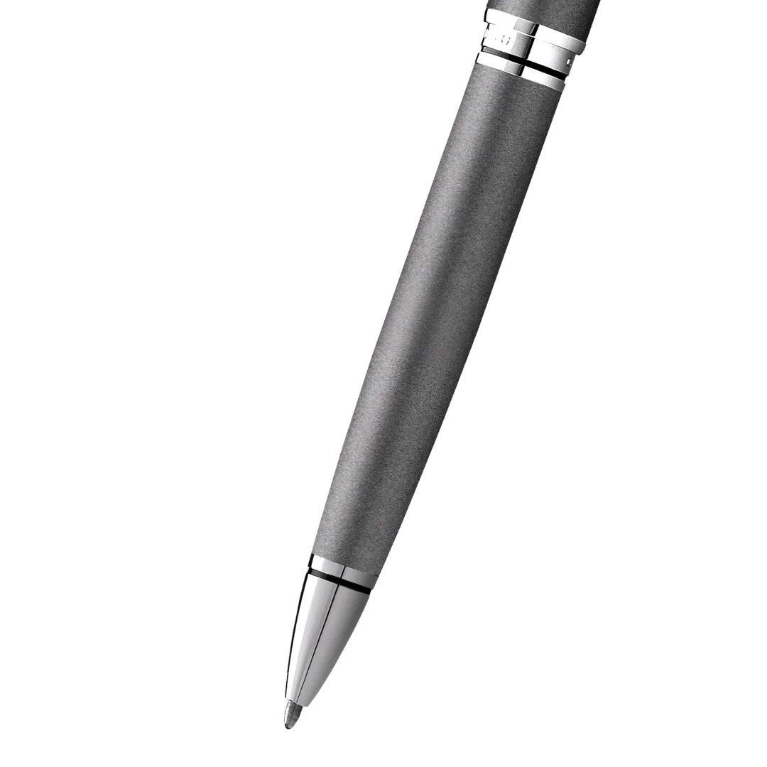 Coventry Gunmetal Gray Ballpoint Pen - Image 2
