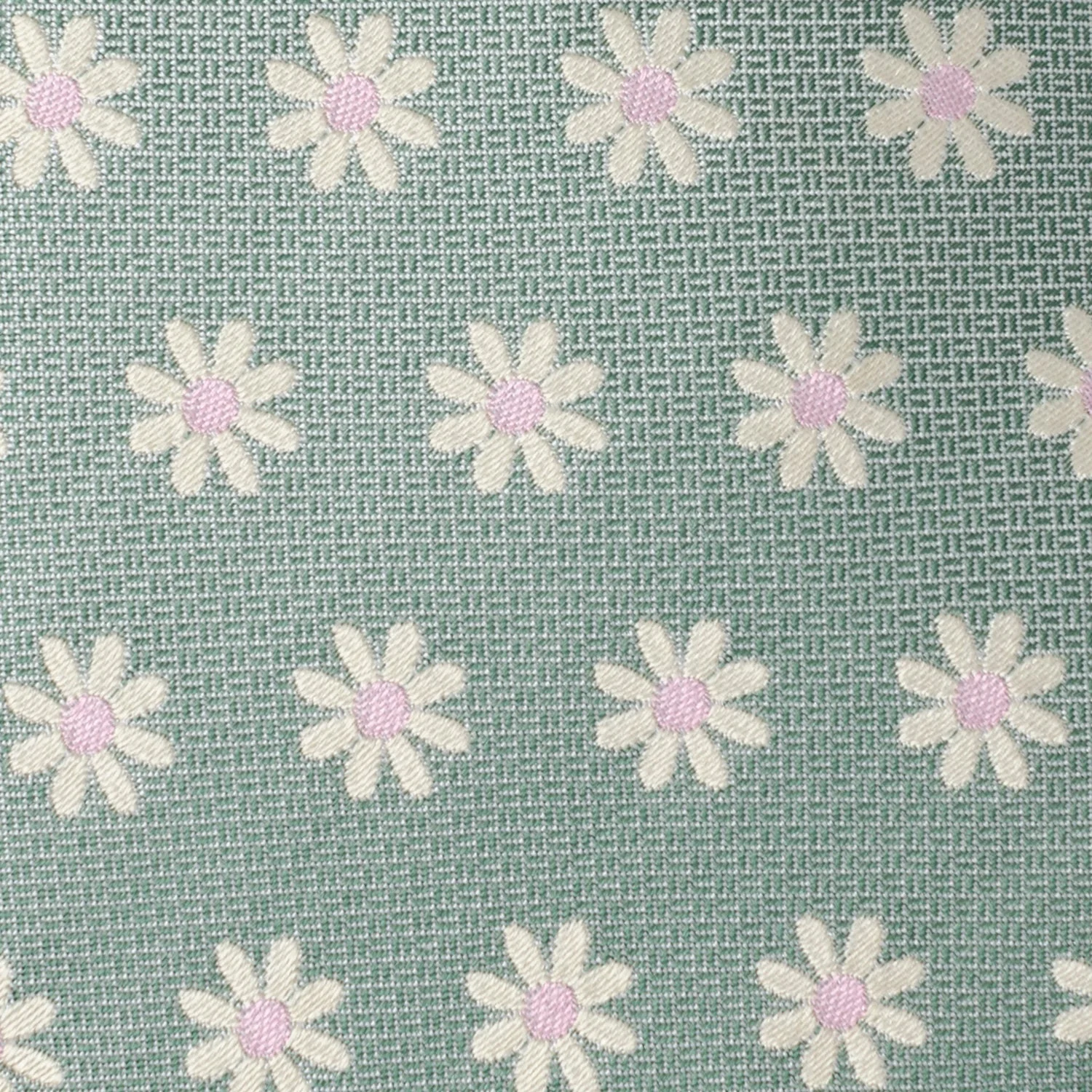 Daisy Soft Green Men's Tie - Image 4