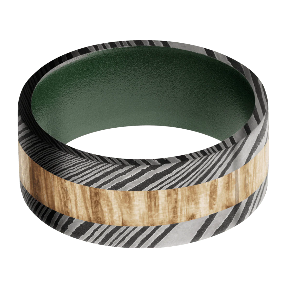 Damascus + Acid Finish + Highland Green - Image 3