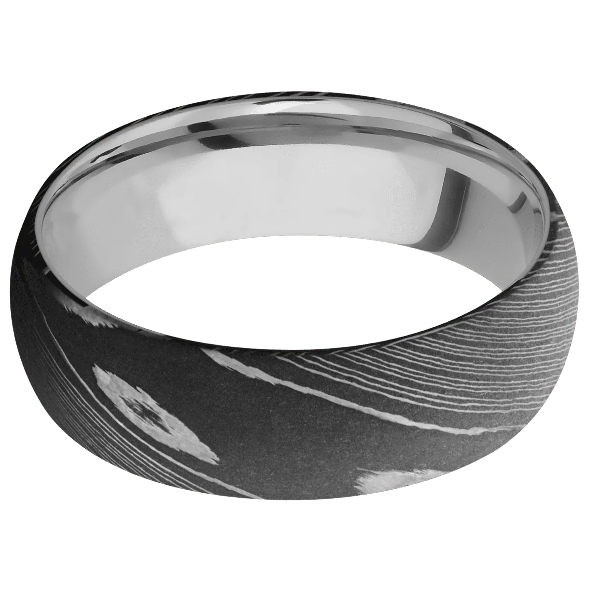 Damascus + Acid Finish + Titanium - Image 3