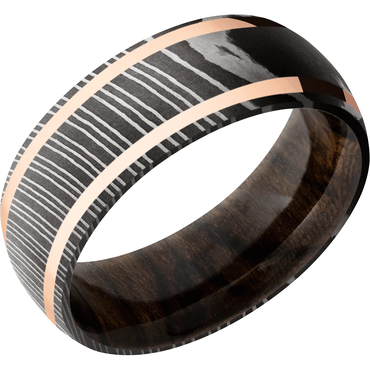 Damascus + Acid Finish + Ziricote - Image 2