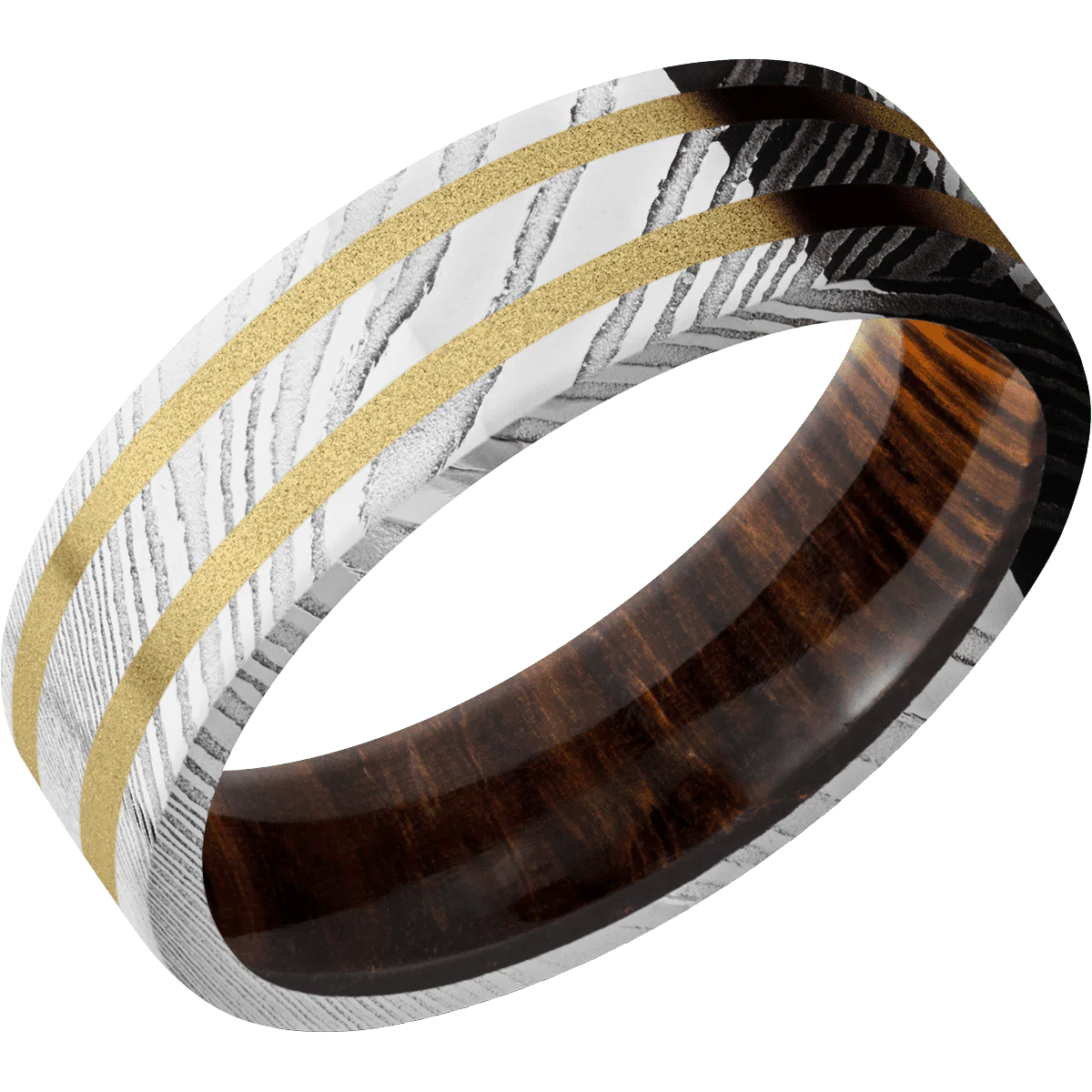Damascus + Polish Finish + Cocobolo - Image 2