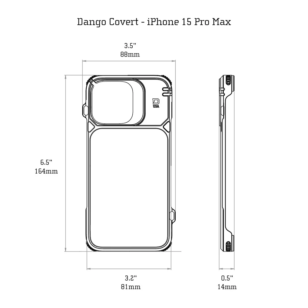 DANGO COVERT CASE FOR IPHONE 15 PRO MAX - Image 19