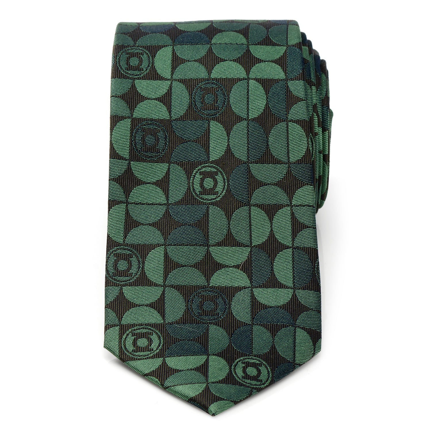 DC Green Lantern Charcoal Men's Tie - Image 2