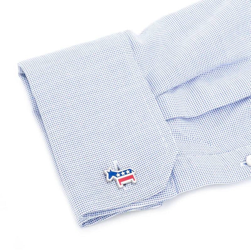 Democratic Donkey Cufflinks - Image 2